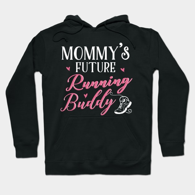 Running Mom and Baby Matching T-shirts Gift Hoodie by KsuAnn